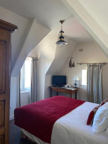 Hotel De La Pointe Du Grouin Cancale Exteriér fotografie