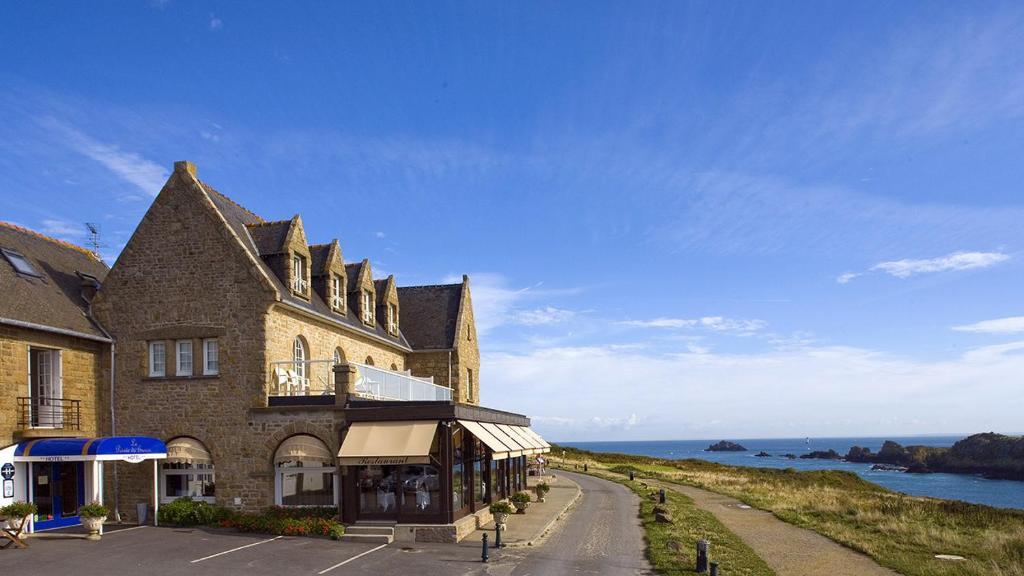 Hotel De La Pointe Du Grouin Cancale Exteriér fotografie